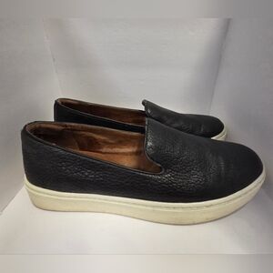 Sofft Black Leather Slip On Shoe Size 8.5 M